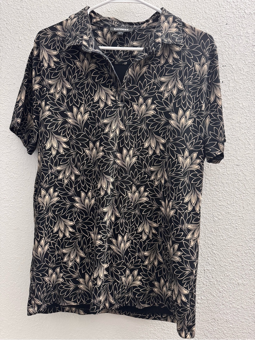 Express shirt floral print